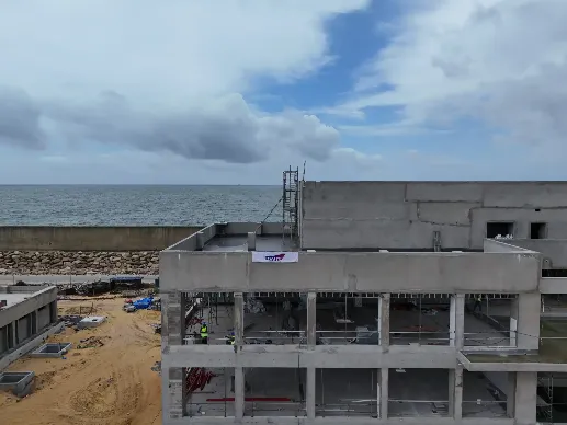 CWIT's office buildings under construction.