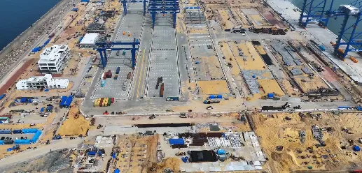 An aerial view of CWIT.
