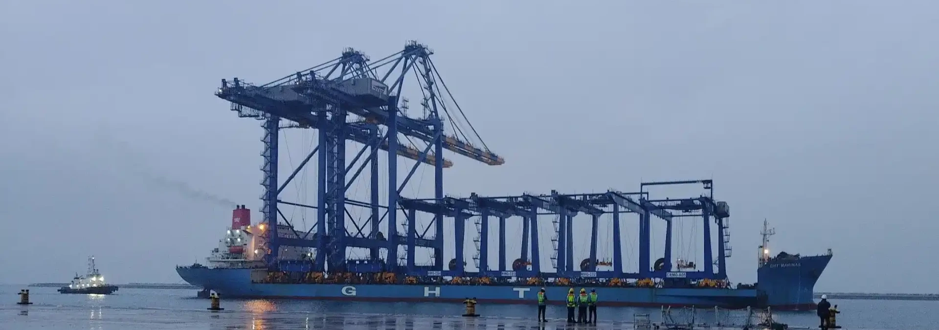 Colombo West International Terminal to Receive Major Equipment Boost with Arrival of New Cranes